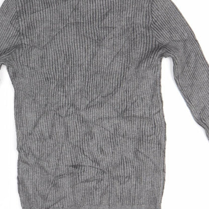 Womens UK Size 12 Matalan Grey Pullover Jumper