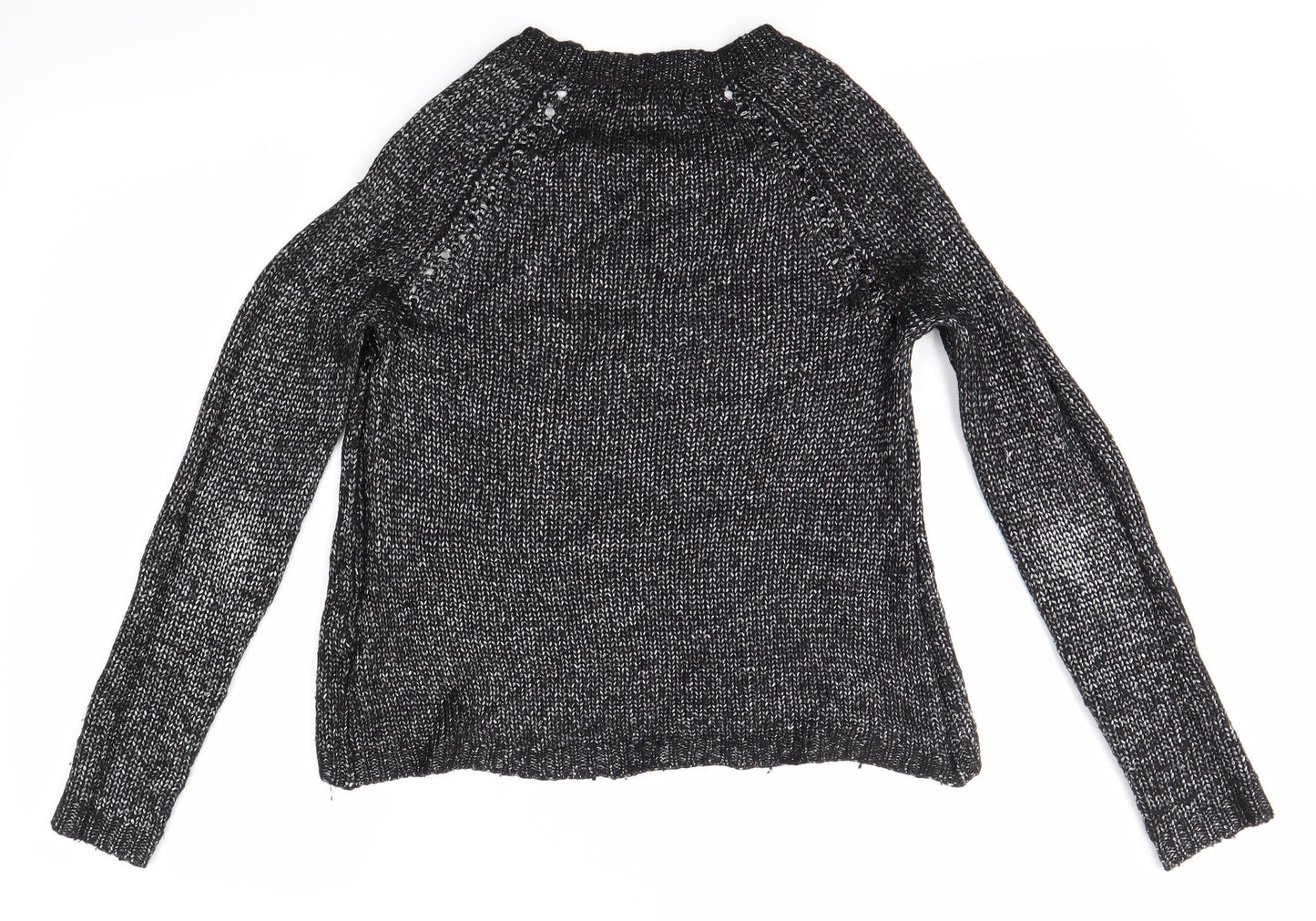 Womens UK Size 10 New Look Black Pullover Jumper
