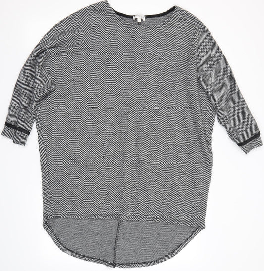 Apricot Womens Grey   Pullover Jumper Size M