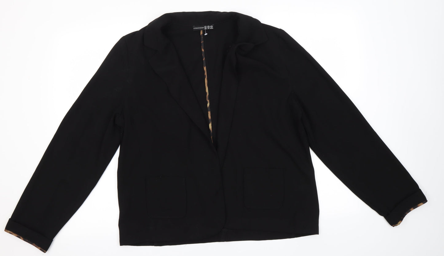 Primark Womens Black   Jacket  Size 18