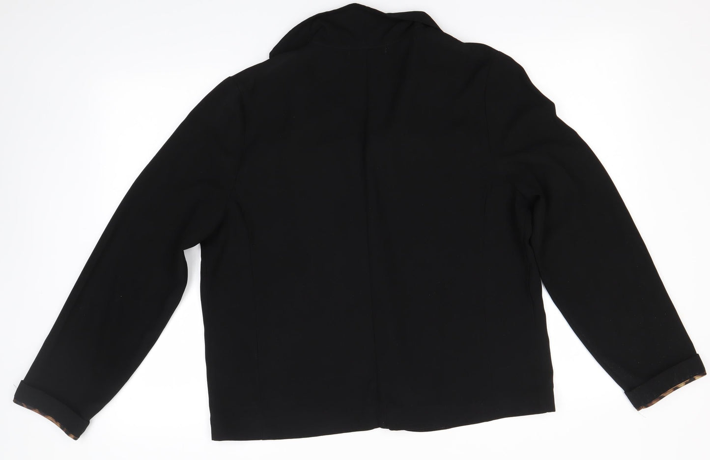 Primark Womens Black   Jacket  Size 18