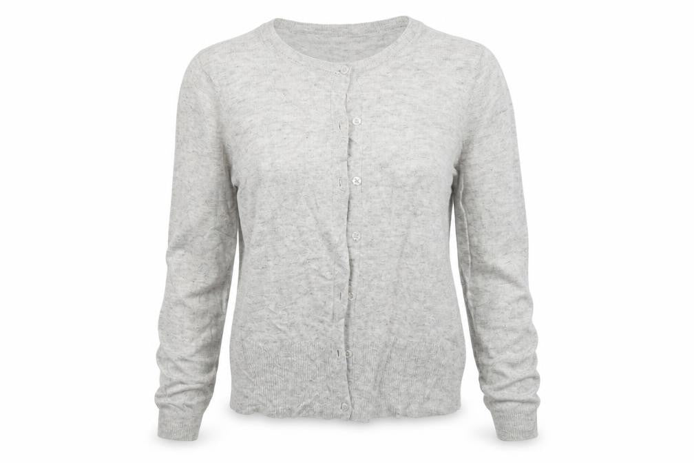 Womens UK Size M Oasis Grey Cardigan Jumper