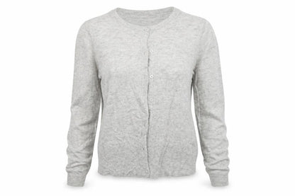 Womens UK Size M Oasis Grey Cardigan Jumper