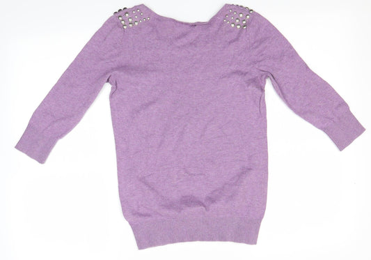TU Womens Purple   Pullover Jumper Size 8