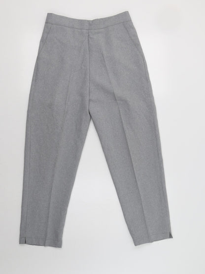 Womens UK Size 12 Preworn Regular Fit  Grey Trousers