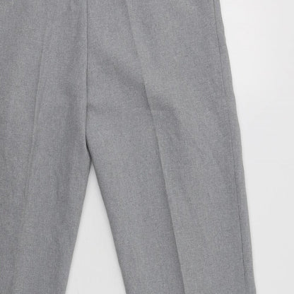 Womens UK Size 12 Preworn Regular Fit  Grey Trousers
