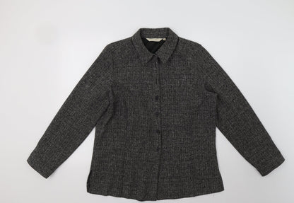 Womens UK Size 16 EWM Grey Jacket