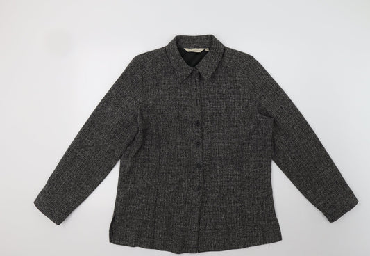Womens UK Size 16 EWM Grey Jacket