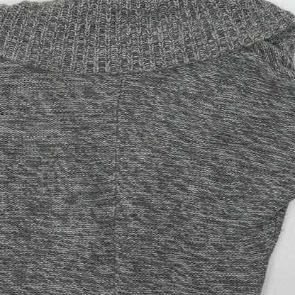 Womens UK Size S Wallis Grey Cardigan Jumper