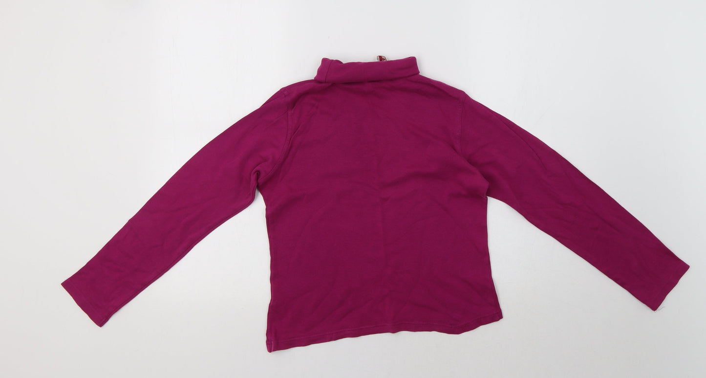 EWM Womens Pink   Basic T-Shirt Size 10