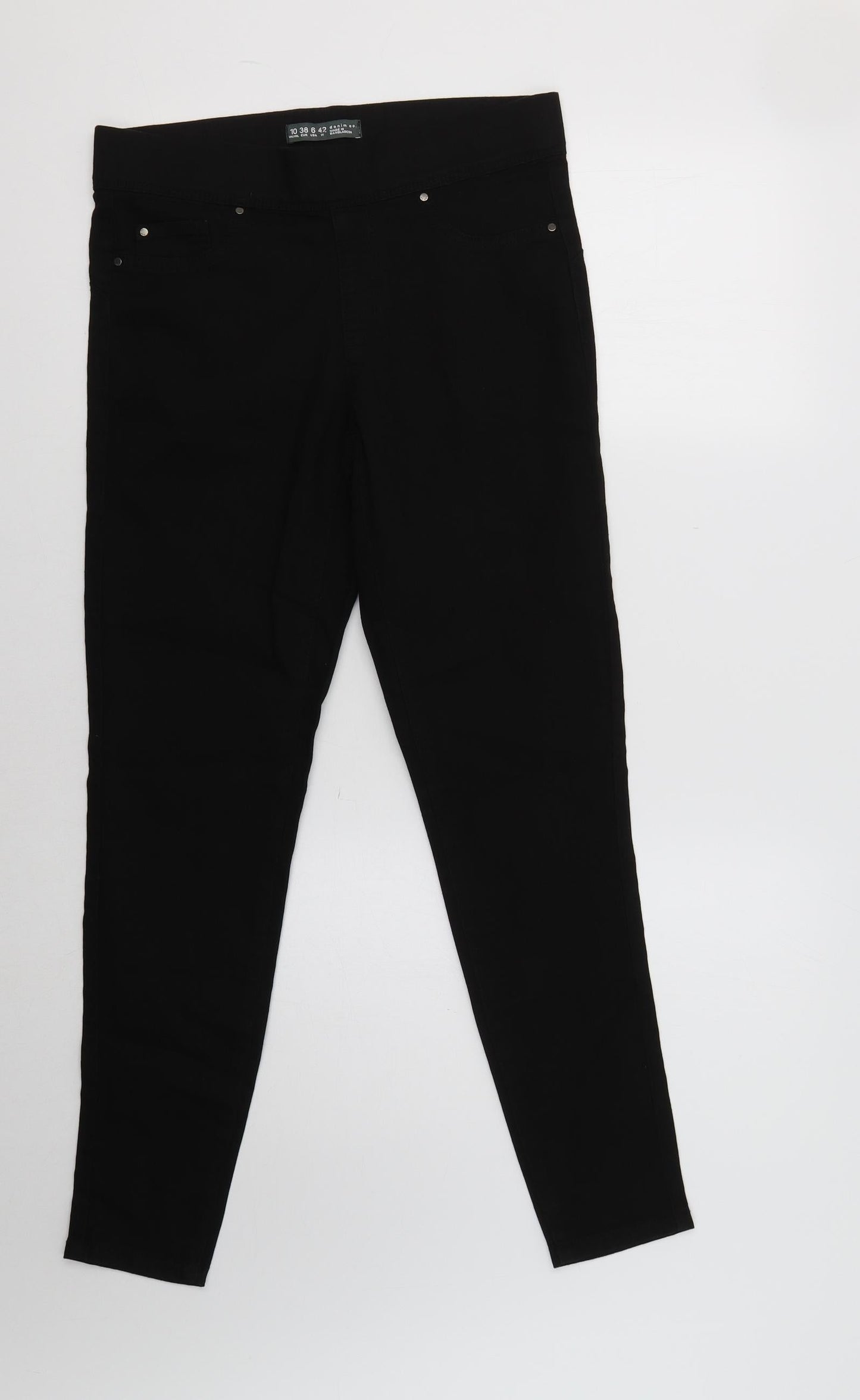 Primark Womens Black   Jegging Jeans Size 10 L28 in