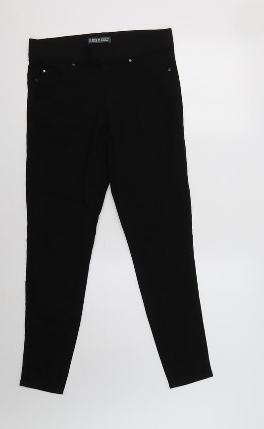 Primark Womens Black   Jegging Jeans Size 10 L28 in