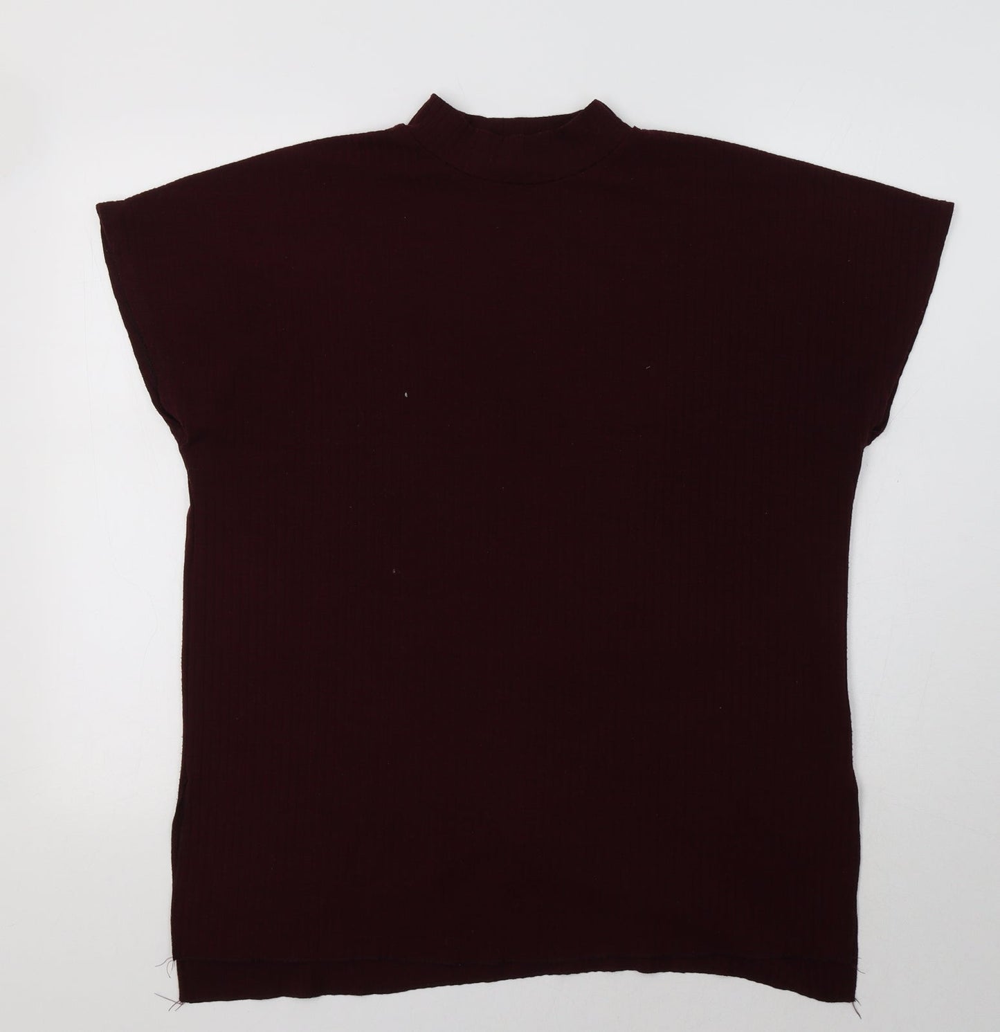 Womens UK Size 12 M&Co Purple Basic Blouse