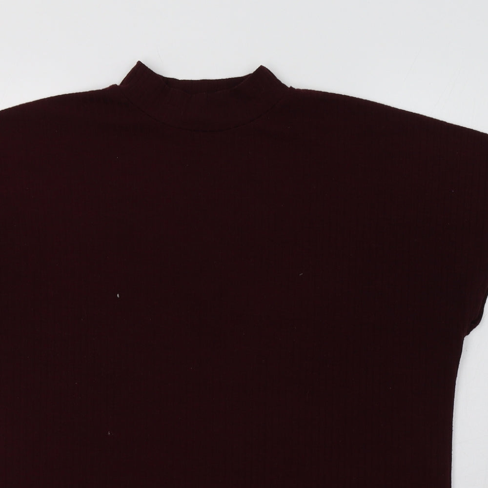 Womens UK Size 12 M&Co Purple Basic Blouse
