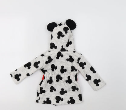 Primark Baby Grey Geometric  Kimono Pyjama Top Size 6-9 Months  - Mickey Mouse