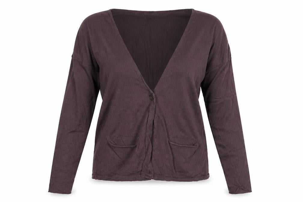 Womens UK Size M Gap Purple Cardigan Jumper