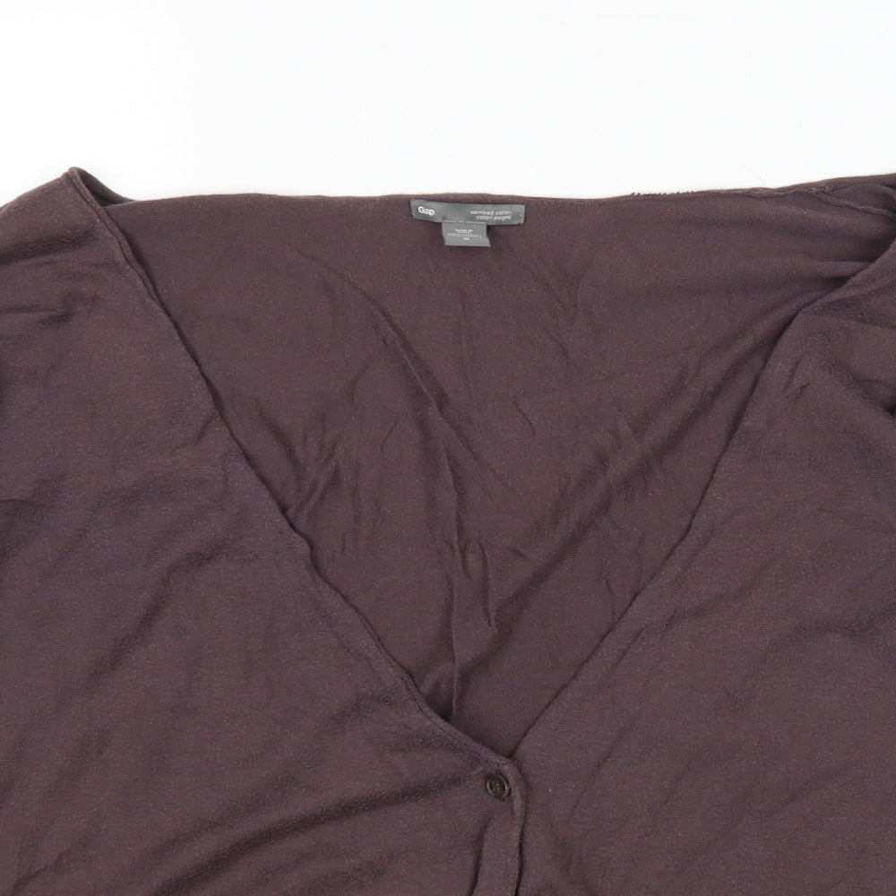 Gap Womens Purple   Cardigan Jumper Size M