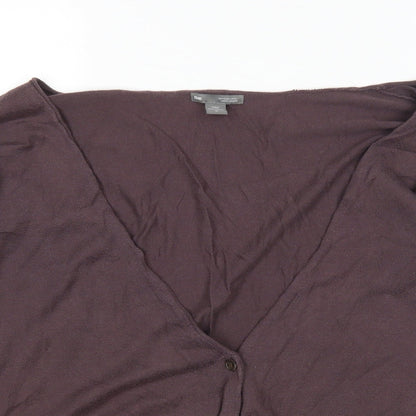 Gap Womens Purple   Cardigan Jumper Size M