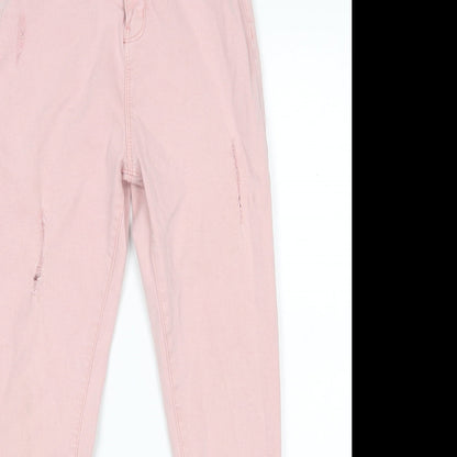 Denim Co Girls Pink   Skinny Jeans Size 11-12 Years