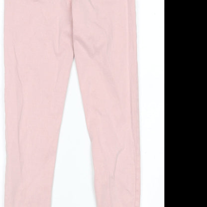 Denim Co Girls Pink   Skinny Jeans Size 11-12 Years