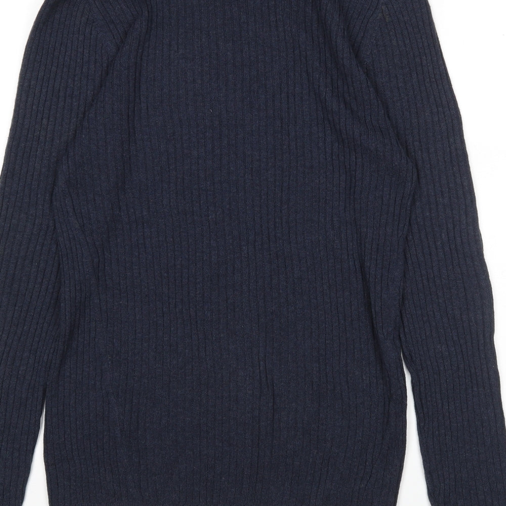 Label Lab Mens Blue   Pullover Jumper Size S
