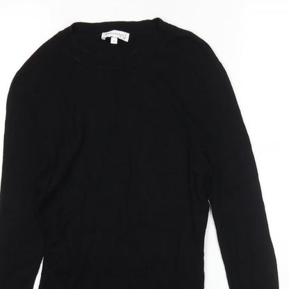 Womens UK Size 8 Warehouse Black Pullover Jumper