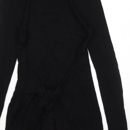 Womens UK Size 8 Warehouse Black Pullover Jumper
