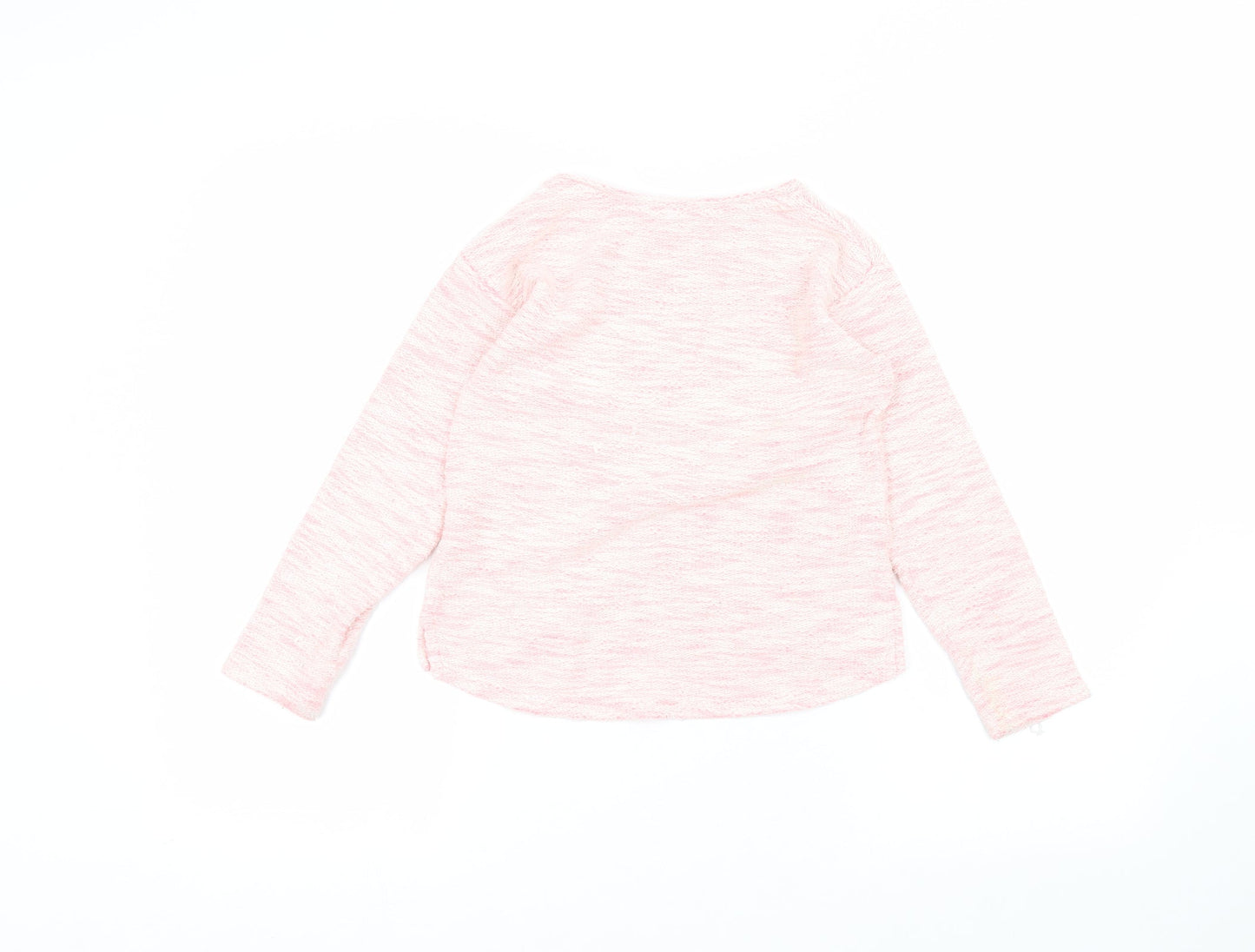 Miss e-vie Girls Pink   Pullover Jumper Size 9-10 Years