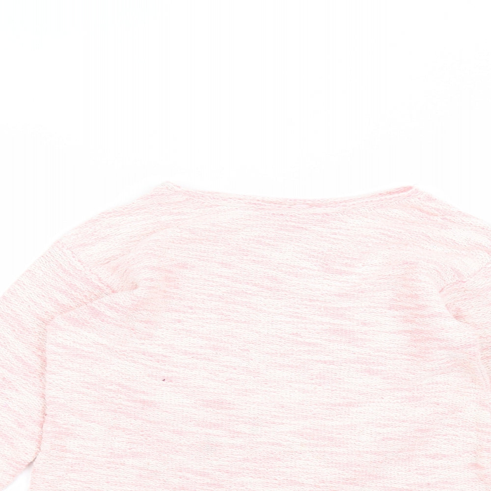 Miss e-vie Girls Pink   Pullover Jumper Size 9-10 Years