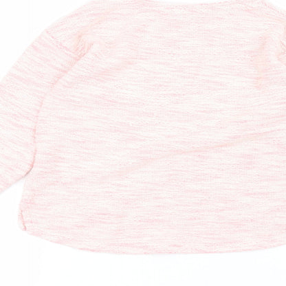 Miss e-vie Girls Pink   Pullover Jumper Size 9-10 Years