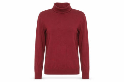 Womens UK Size 12 Atmosphere Red Basic T-Shirt