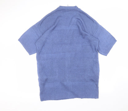 Womens UK Size 12 capsule Blue Cardigan Jumper