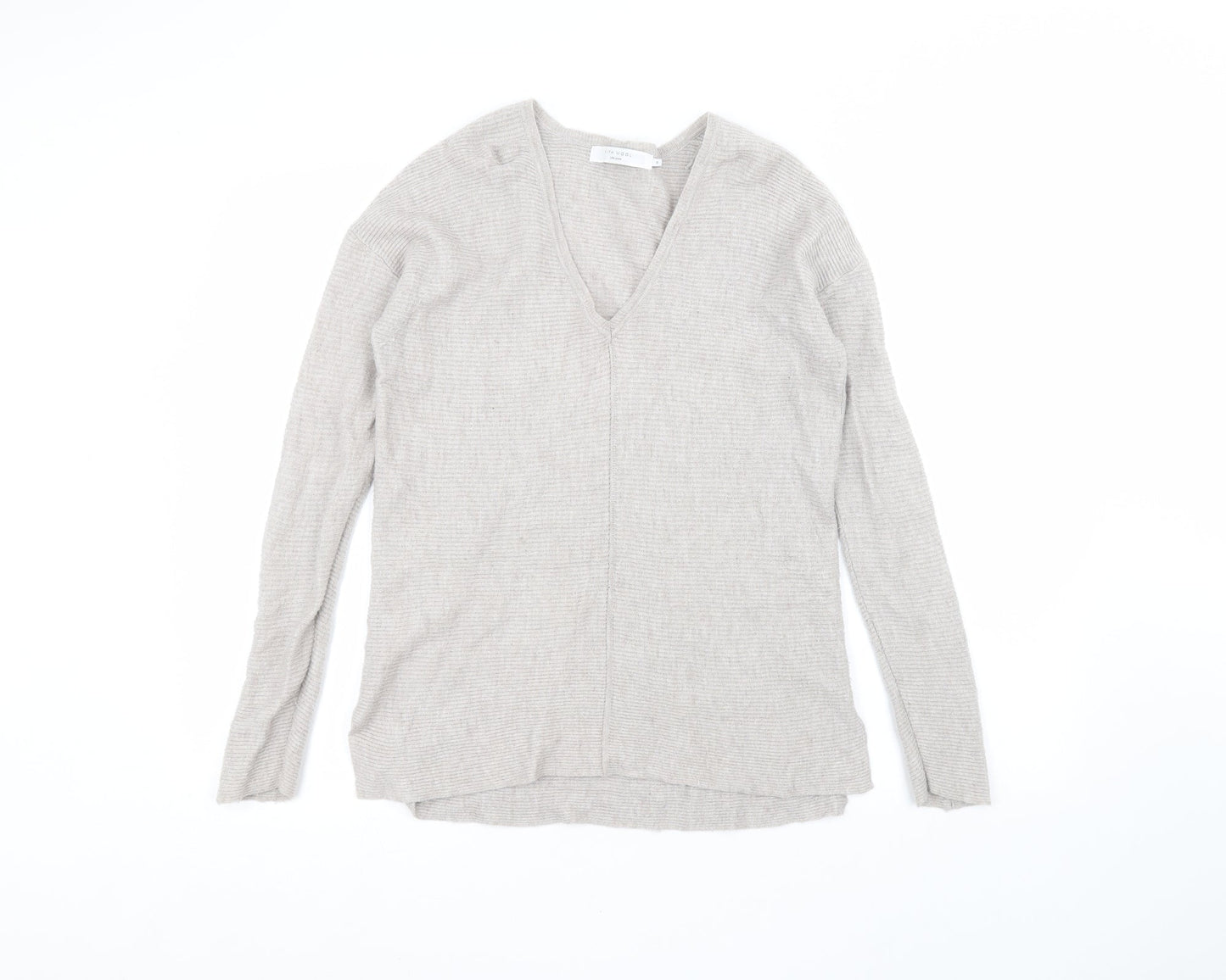 John Lewis Womens Brown   Pullover Jumper Size 8