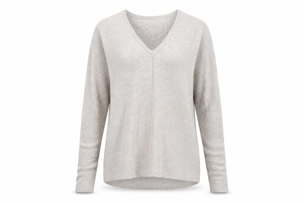 Womens UK Size 8 John Lewis Brown Pullover Jumper