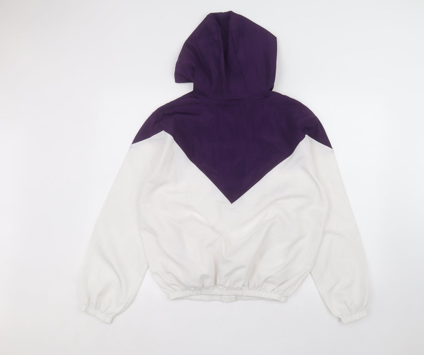 Womens UK Size XL Preworn White Rain Coat