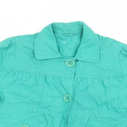 Womens UK Size 16 Dorothy Perkins Green Jacket