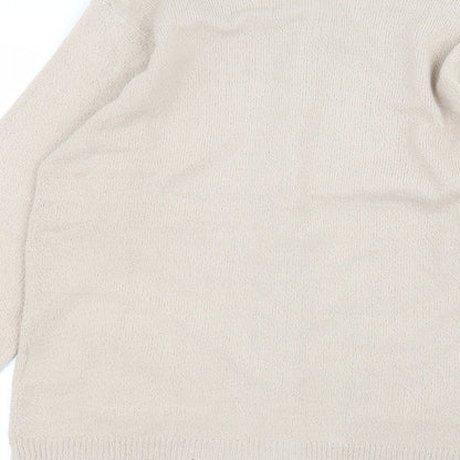 Womens UK Size M Akal Collection Brown Cardigan Jumper