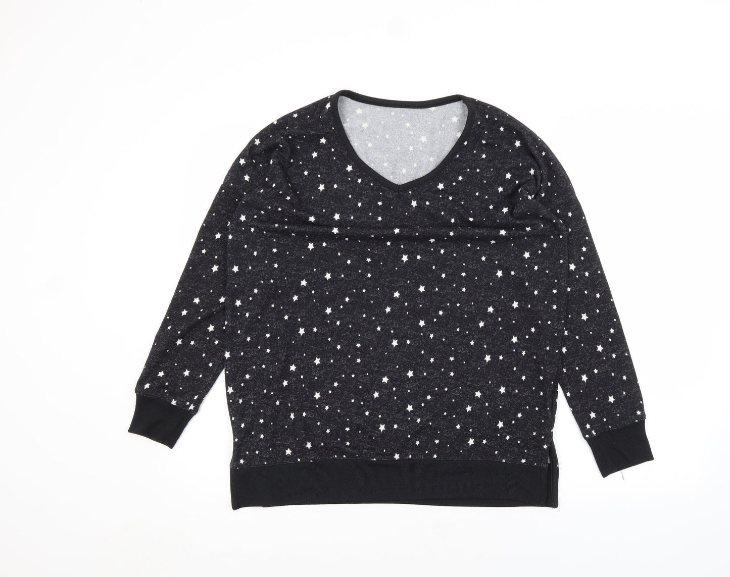 Womens UK Size 10 Peacocks Black Pullover Jumper
