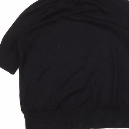 ESMARA Womens Black   Basic T-Shirt Size S