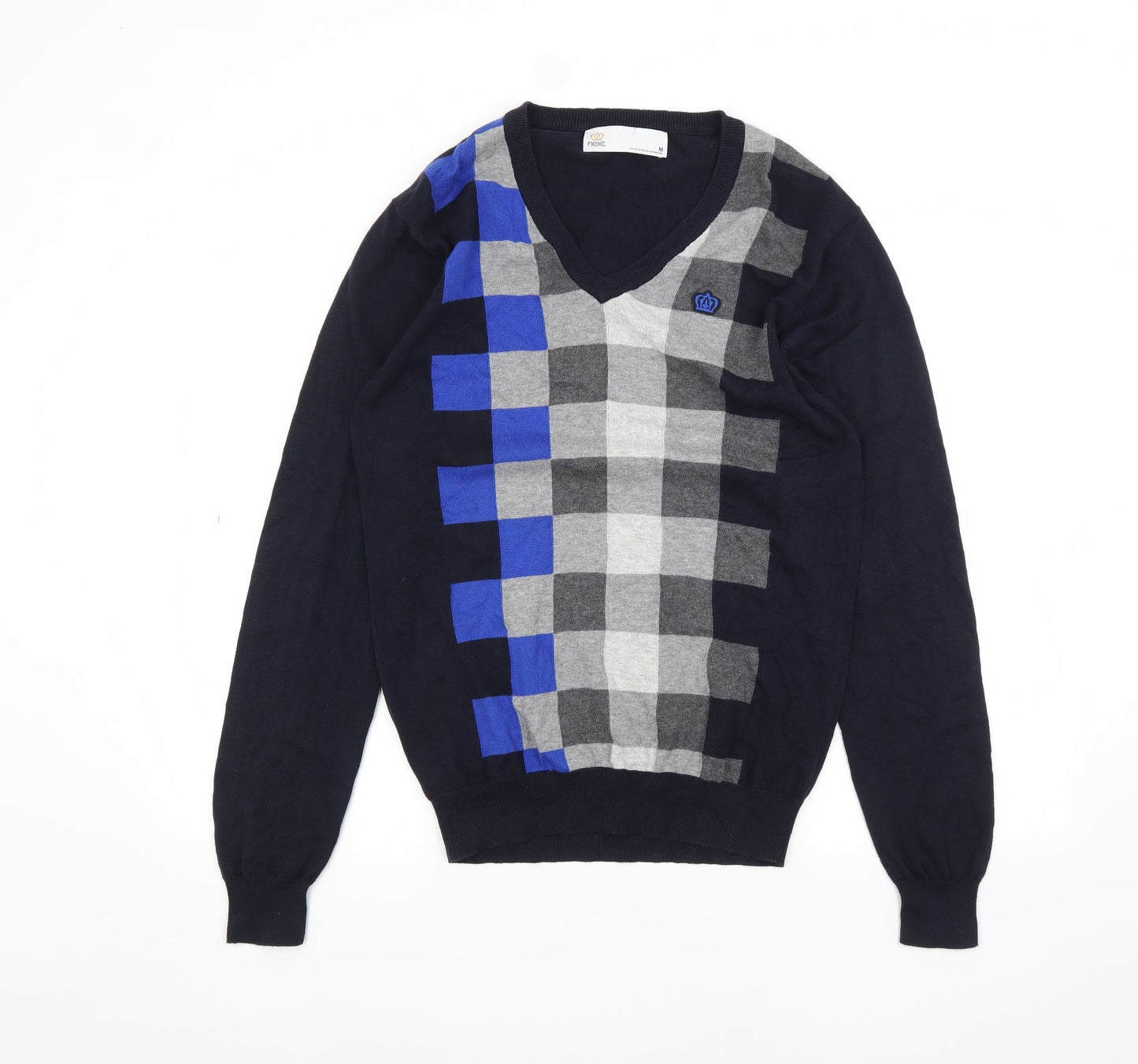 Marks and Spencer Mens Blue   Pullover Jumper Size M