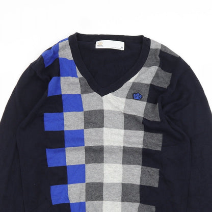 Marks and Spencer Mens Blue   Pullover Jumper Size M