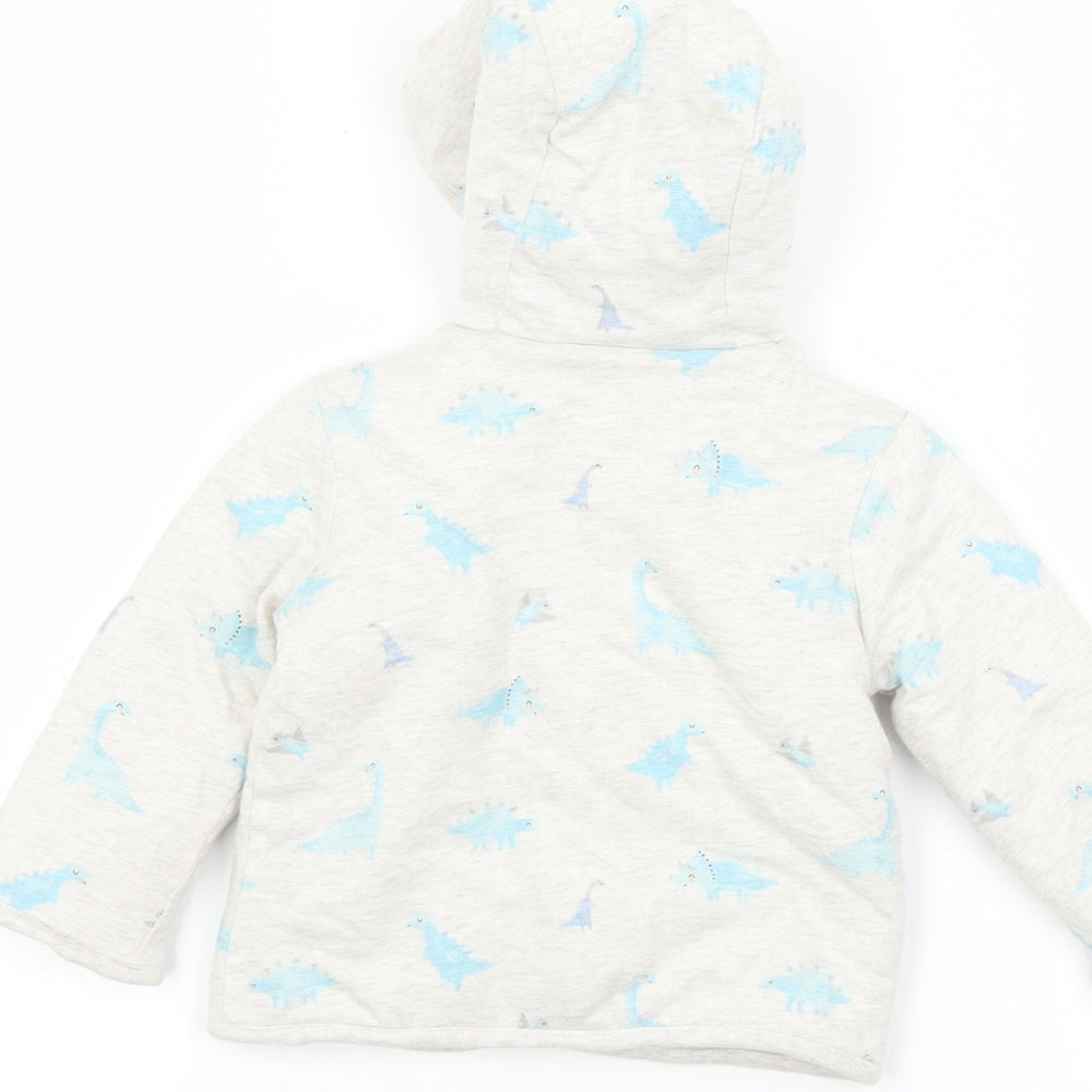 George Baby Grey   Parka Coat Size 3-6 Months