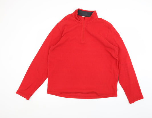 Womens UK Size XL Quechua Red Pullover Jumper