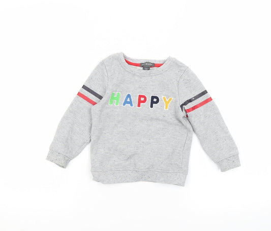 Primark  Grey   Pullover Jumper Size 24 Months