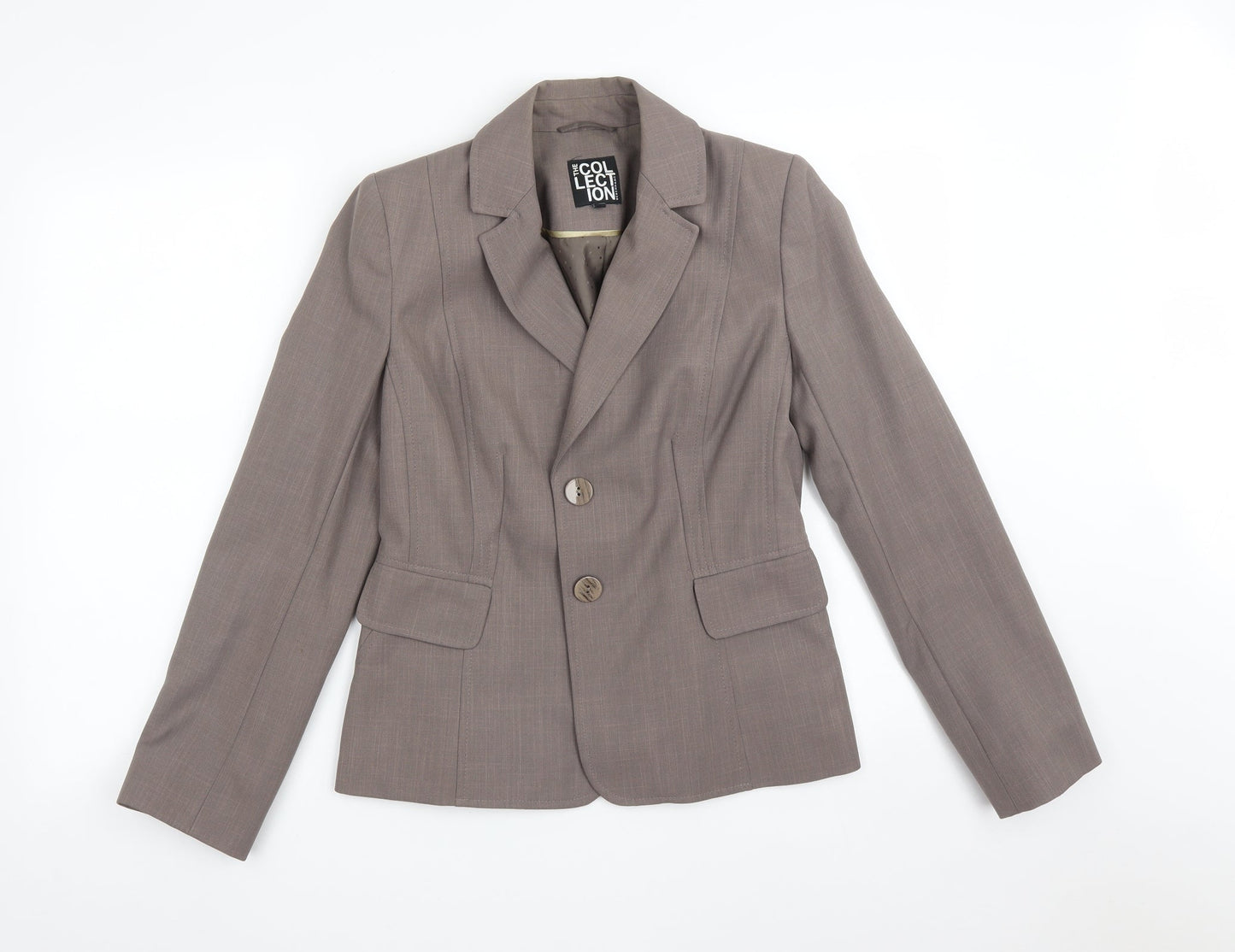 THE COLLECTION Womens Grey   Jacket Suit Jacket Size 10