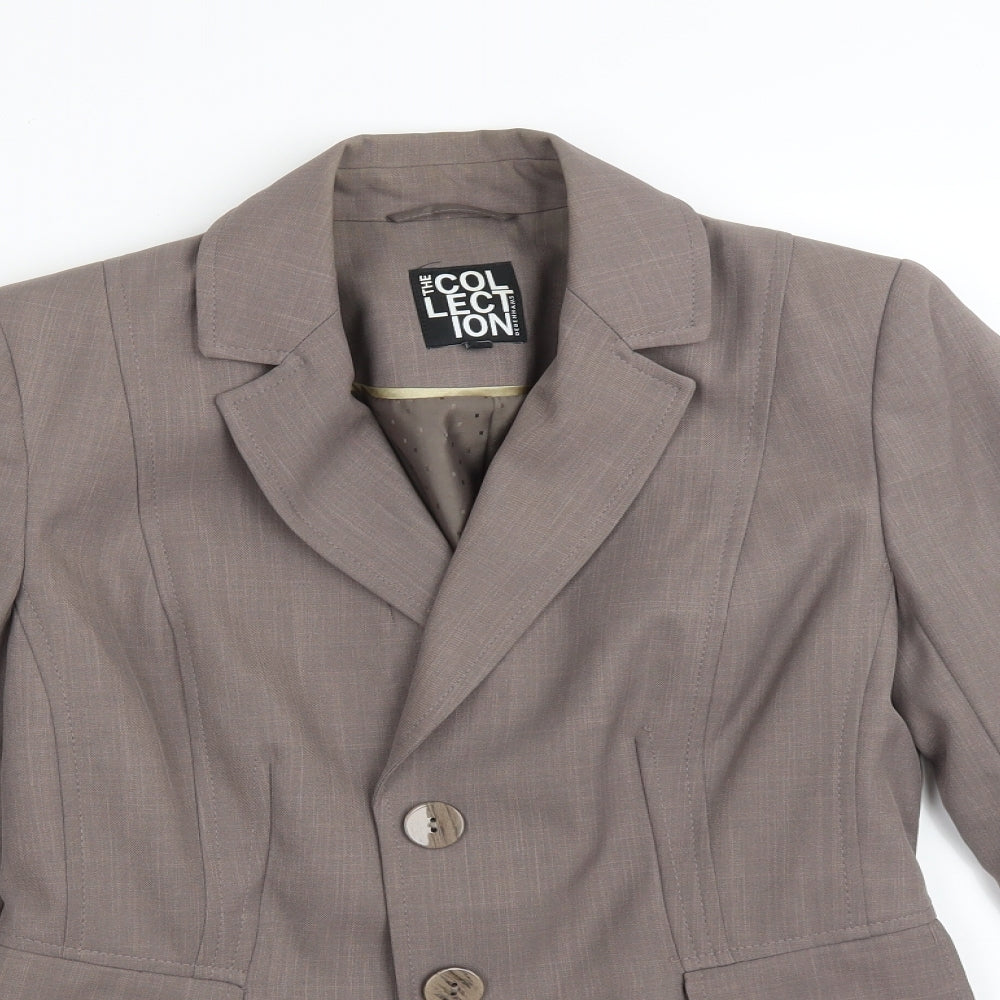 THE COLLECTION Womens Grey   Jacket Suit Jacket Size 10
