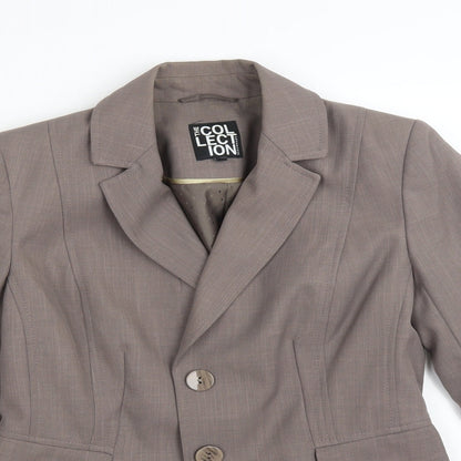 THE COLLECTION Womens Grey   Jacket Suit Jacket Size 10