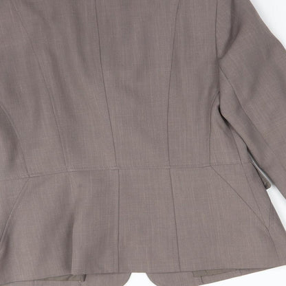 THE COLLECTION Womens Grey   Jacket Suit Jacket Size 10
