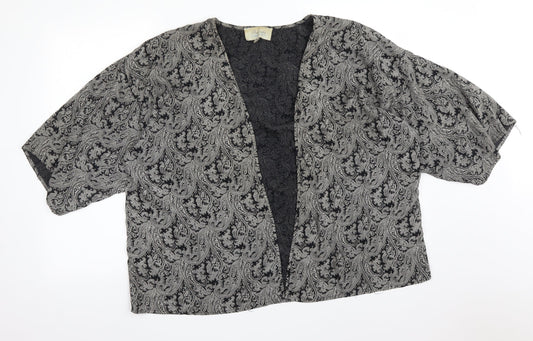Womens UK Size M Peacocks Multicoloured Cardigan Jumper