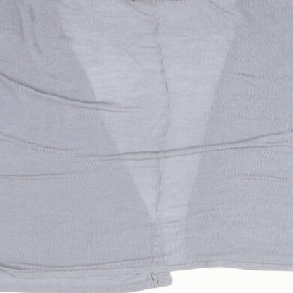 Womens UK Size L Papaya Grey Cardigan Jumper